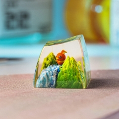 Pokemon - Torchic Artisan Keycap Breakwooden 2