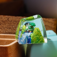 Pokemon - Torterra Artisan Keycap Breakwooden