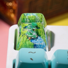 Pokemon - Torterra Artisan Keycap Breakwooden