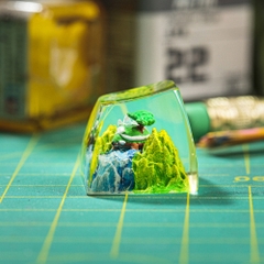 Pokemon - Torterra Artisan Keycap Breakwooden 2