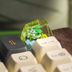 Pokemon - Torterra Artisan Keycap Breakwooden 3