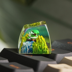 Pokemon - Torterra Artisan Keycap Breakwooden 3