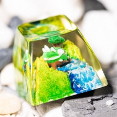 Pokemon - Torterra Artisan Keycap Breakwooden 4