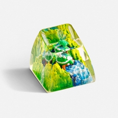 Pokemon - Torterra Artisan Keycap Breakwooden 5