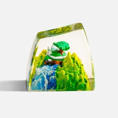 Pokemon - Torterra Artisan Keycap Breakwooden 5