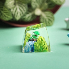 Pokemon - Torterra Artisan Keycap Breakwooden 6