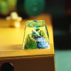 Pokemon - Torterra Artisan Keycap Breakwooden 7