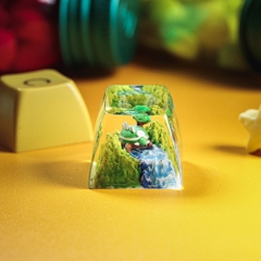 Pokemon - Torterra Artisan Keycap Breakwooden 7