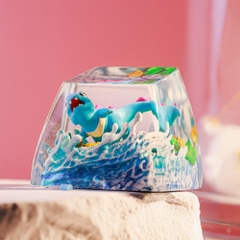 Pokemon - Totodie Artisan Keycap Breakwooden