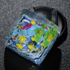 Pokemon - Totodie Artisan Keycap Breakwooden 2