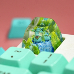 Pokemon - Totodile Artisan Keycap Breakwooden 2