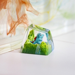 Pokemon - Totodile Artisan Keycap Breakwooden 3