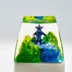 Pokemon - Toxtricity Artisan Keycap Breakwooden