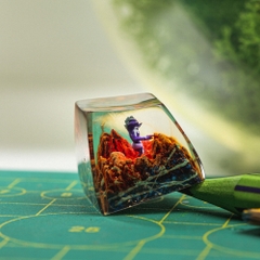 Pokemon - Toxtricity Artisan Keycap Breakwooden 3