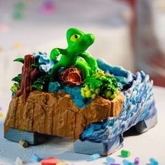 Pokemon - Treecko Artisan Keycap Breakwooden