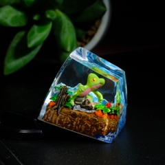 Pokemon - Treecko Artisan Keycap Breakwooden 2