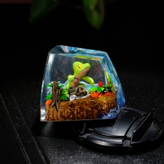 Pokemon - Treecko Artisan Keycap Breakwooden 2