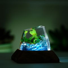 Pokemon - Treecko Artisan Keycap Breakwooden 2