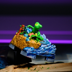 Pokemon - Treecko Artisan Keycap Breakwooden 3