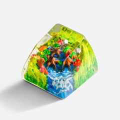 Pokemon - Trevenant Artisan Keycap Breakwooden