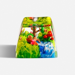 Pokemon - Trevenant Artisan Keycap Breakwooden