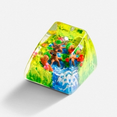 Pokemon - Trevenant Artisan Keycap Breakwooden