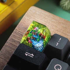 Pokemon - Trevenant Artisan Keycap Breakwooden 2