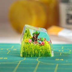 Pokemon - Trevenant Artisan Keycap Breakwooden 3