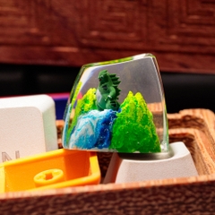 Pokemon - Tyranitar Artisan Keycap Breakwooden 2