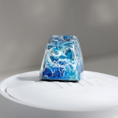 Pokemon - Vaporeon Artisan Keycap Breakwooden