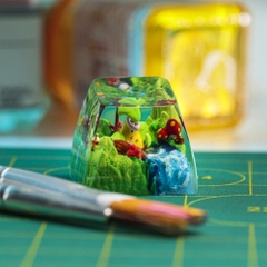 Pokemon - Victreebel Artisan Keycap Breakwooden 3