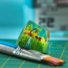 Pokemon - Victreebel Artisan Keycap Breakwooden 3