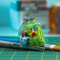 Pokemon - Victreebel Artisan Keycap Breakwooden 3