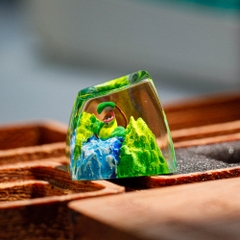 Pokemon - Victreebel Artisan Keycap Breakwooden 4