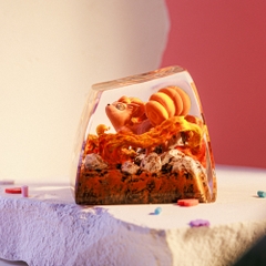 Pokemon - Vulpix Artisan Keycap Breakwooden