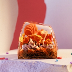 Pokemon - Vulpix Artisan Keycap Breakwooden