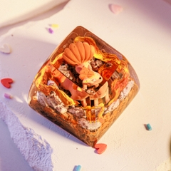 Pokemon - Vulpix Artisan Keycap Breakwooden