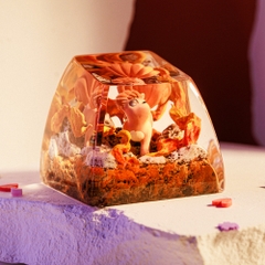 Pokemon - Vulpix Artisan Keycap Breakwooden