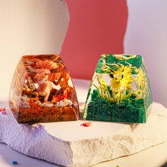 Pokemon - Vulpix Artisan Keycap Breakwooden 3