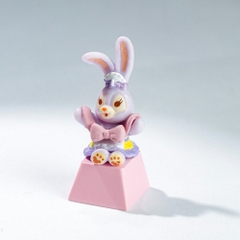 Rabbit Artisan Keycap Breakwooden 3