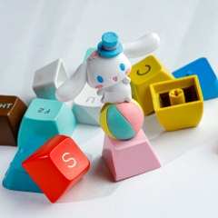 Rabbit Artisan Keycap Breakwooden 5