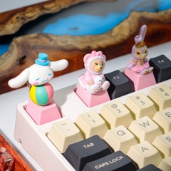 Rabbit Artisan Keycap Breakwooden 7