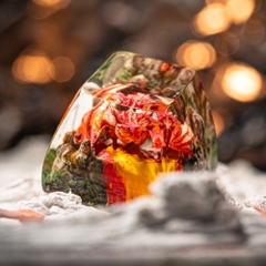 Red Dragon Artisan Keycap Breakwooden 4