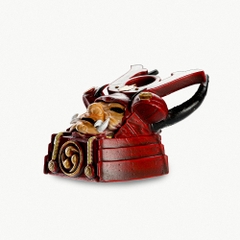 Red Samurai Artisan Keycap Breakwooden