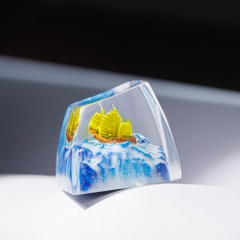 Sailboat Artisan Keycap Breakwooden 3