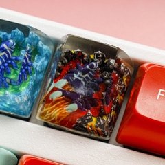 Scorpion Artisan Keycap Breakwooden 6