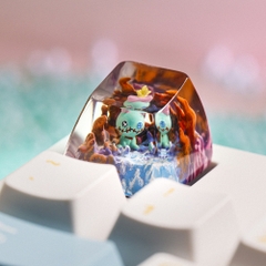 Scrump Artisan Keycap Breakwooden