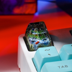 Ship Artisan Keycap Breakwooden