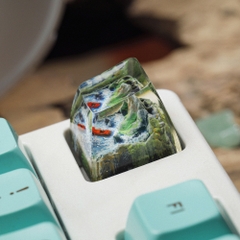 Ship Artisan Keycap Breakwooden 2