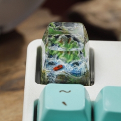Ship Artisan Keycap Breakwooden 2